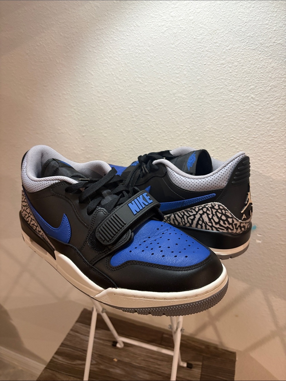Jordan Legacy 312 Low Royal Black Game Royal Size 11 CD7069-041